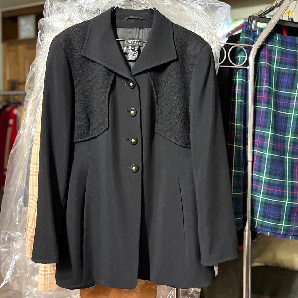 Escada wool coat